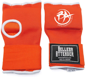 Gants de boxe d'entraînement en gel demi-doigts avec sangle longue pour poignet, pour hommes et femmes, équipement de karaté, fermeture auto-agrippante, protection - Product Image 4
