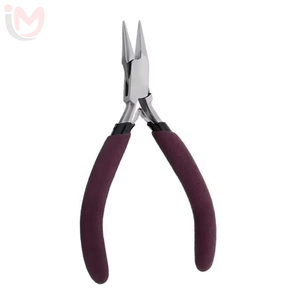 Pince à extensions de cheveux en acier inoxydable, outil professionnel pour l'installation et le retrait des extensions - Product Image 5