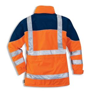 Hot Sale Customizable High Visibility <b>Canvas</b> Quilted Safety <b>Jacket</b> <b>for</b> <b>Men</b> New Design Flashing Reflective Clothing Featuring - Product Image 2