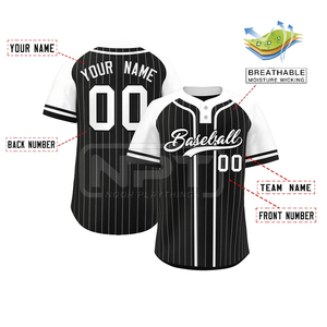 Maillots de baseball pour femmes de qualité supérieure, dernier design, sublimation, rayures blanches et bleu ciel, maillots spirituels - Product Image 4