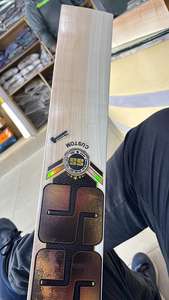 Bate de Críquet de Madera de Sauce Inglés de Alta Calidad con Mango Corto, Ecológico, Ligero, Multicolor, para Jugadores Ingleses - Product Image 2