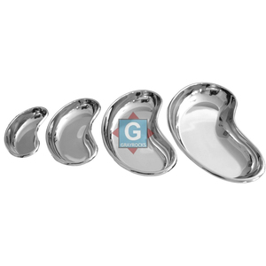 Ensemble de récipients rénaux en acier inoxydable, 4 tailles, plateau pour instruments chirurgicaux à usage médical - Product Image 4