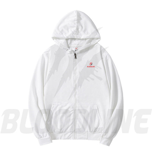 Sudadera con Capucha Unisex Bloodline, Amarilla, para Invierno, con Cierre, Corte Regular, Color Sólido, Informal, con Bolsillo Frontal, Forro Polar Transpirable - Product Image 2