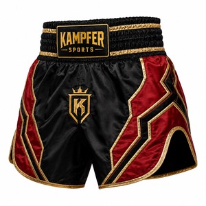 Nouvelle Arrivée Short de Boxe Muay Thai Unisexe Tendance et Confortable 2026 en Polyester/Coton Respirant, Durable et Séchage Rapide - Product Image 4