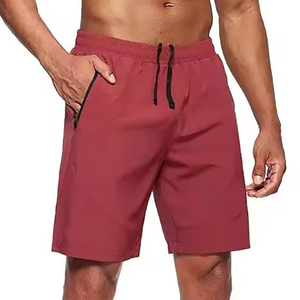 Shorts deportivos de felpa francesa de marca privada, personalizables en color, estilo nuevo y sostenible, en venta. - Product Image 6