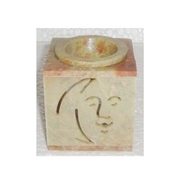 Fabricant et exportateur de magnifiques brûleurs d'huiles aromatiques en pierre ollaire sculptée, lampe aromatique décorative en pierre la plus vendue pour cadeaux