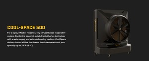 <b>Powerful</b> & Efficient Cooling for Any Space – Wall Mounted Fan with Adjustable Speeds – 120v - 30", Midnight Black - Product Image 4