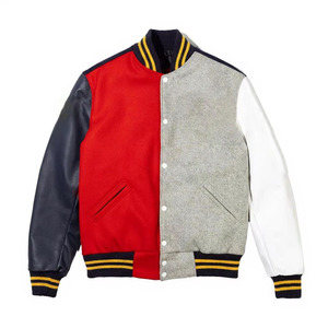 Chaqueta Bomber Varsity Personalizada para Hombre, de Pana, Poliéster y Algodón, Invierno, Casual, Impermeable, Resistente al Viento, Servicio OEM - Product Image 5