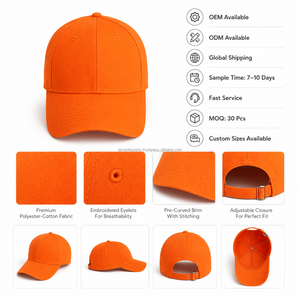 Gorras de Béisbol de 6 Paneles para Mujer, Alta Calidad, 100% Algodón, Transpirables, Visera Curva, Hebilla Metálica Ajustable, Casual/Formal, Todas las Temporadas - Product Image 3