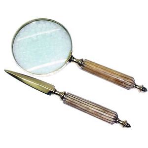 2025 nouveau Design Antique Bronze bonne qualité oeil loupe en verre artisanat indien en gros Vintage métal antiquités - Product Image 1