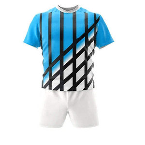 Ensemble de maillot de football unisexe rose, noir et blanc à chevrons, manches courtes, impression sublimée, évacuation de l'humidité, coupe athlétique, adulte, toutes saisons - Product Image 3