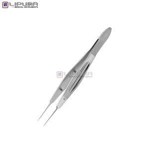 Pinzas de Sutura Castroviejo de 12 mm, Instrumentos Médicos Quirúrgicos para Procedimientos Delicados de Oftalmología y Microcirugía, Castroviejo Profesional - Product Image 2