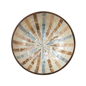Tazón de cáscara de coco con tallado artístico, material ecológico, textura lisa y pulida para cocinas - Product Image 2