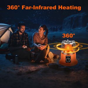 Estufa de Propano Portátil 2 en 1 de 3000W, Estufa de Gas para Exteriores con Soporte para Olla y Tubo de Gas para Camping, Accesorio para Estufas de Camping - Product Image 6
