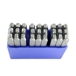Customizable OEM ODM Industrial Grade 3mm Metal Punch Tool German <b>Letter</b> Steel Stamp 27 PCS/SET HRC 58-62 YOUNG CYCLE Hand Tools - Product Image 3