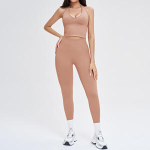 Nuevos Conjuntos Deportivos de Dos Piezas para Gimnasio, Sujetadores Deportivos, Leggings, Ropa Deportiva, Ropa de Entrenamiento, Conjuntos de Yoga para Mujer - Product Image 3