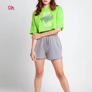 Camisetas Crop Top para Mujer con Estampado, Estilo Moderno, Precio de Mayoreo, Nueva Colección de Fábrica, Alta Calidad, el Mejor Artículo - Product Image 1