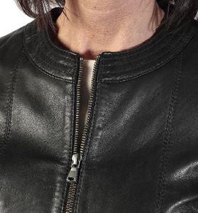 2026 New Fashion Genuine <b>Leather</b> <b>Jacket</b> for <b>Women</b> <b>Long</b> Sleeve Winter Breathable Waterproof Windproof Solid Dyed - Product Image 6