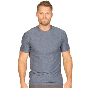 Men's Short Sleeved Summer Trend Loose T-shirt Summer Casual Half Sleeved 180g Round Neck T-shirt - Product Image 4