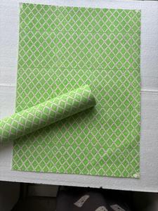 Hand Block Printed Cotton Paper Rolls for Gift Wrapping Craft Packaging <b>Scrapbooking</b> and Decorative Paper Projects - Product Image 2