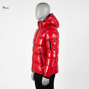 Chaqueta Acolchada con Capucha para Hombre y Mujer, de Primavera, Grosor Estándar, Recubierta, Ecológica, de Secado Rápido, Resistente al Viento e Impermeable, Personalizable con Logotipo Frontal OEM - Product Image 3