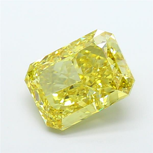 Diamant Jaune Intense Cultivé en Laboratoire, Taille Coussin Radiant Fantaisie, Certifié CVD, Pierre Précieuse Libre pour Créations de Joaillerie Fine de Luxe - Product Image 6