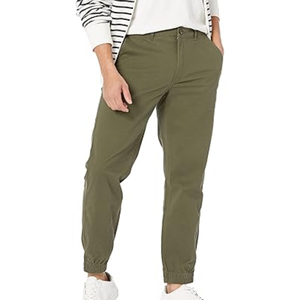Pantalones deportivos de algodón ajustados para hombre, pantalones deportivos informales transpirables, pantalones deportivos ligeros - Product Image 1