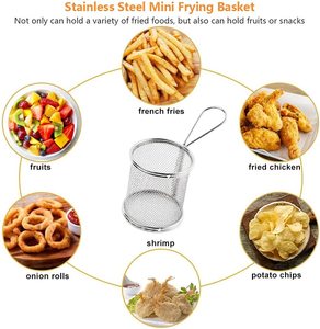 SKI Premium Quality Mini Stainless Steel Eco-Friendly Dishwasher Safe Mesh Colander Strainer for Kitchen Use - Product Image 4
