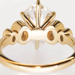 Bague de luxe en argent sterling 925 avec moissanite pour femme, style hip-hop, scintillante, bijou de créateur, accessoire de mode, cadeau de fête - Product Image 6