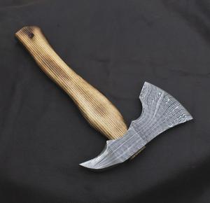 STEEL CRAFT INTERNATIONAL Hand-Forged Steel Flat Backed <b>Axe</b> 12" Ashwood <b>Handle</b> DIY Grade ODM 1 Year Woodworking - Product Image 3