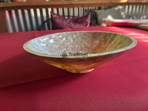Elegante Tazón Hecho a Mano con Incrustaciones de Madreperla, Estilo Ángel, Decoración Premium para el Hogar de Tradebyd - Product Image 2