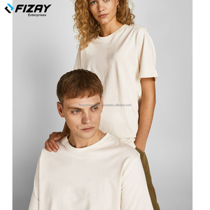 Fizay Enterprises เสื้อยืด unisex คุณภาพพรีเมี่ยมมีสไตล์ออกแบบได้ตามต้องการสีพื้นไม่ซ้ำใครแฟชั่นล่าสุดของผู้ชาย - Product Image 4
