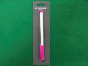 Stylo de marquage pour broderie effaçable à l'eau HC0056, garantie de qualité, bleu, soluble dans l'eau, plastique pour vêtements et quilting - Product Image 4