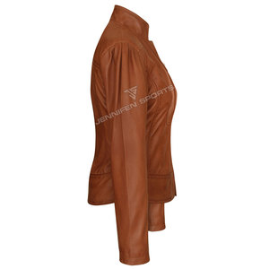 Women's CE Approved Motorcycle Genuine Cowhide Leather <b>Jacket</b> Stylish Durable <b>Biker</b> <b>Jacket</b> Leather Riding <b>Jacket</b> - Product Image 3