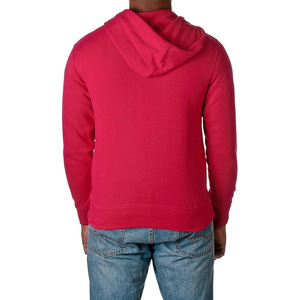Mens Heavyweight Cotton Zip Hoodie Thick Premium Fabric Winter Hoodie Europe Style Mens Soft Touch Poly Cotton Zip Hoodie - Product Image 2