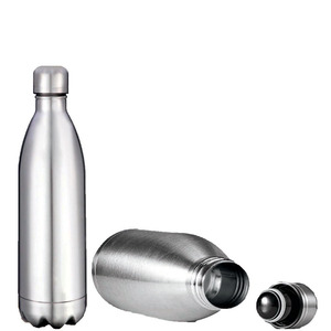 Bouteille d'eau isotherme en acier inoxydable personnalisée Liviya avec impression sérigraphique pour usage promotionnel, Fête des Mères, Pâques - Product Image 1