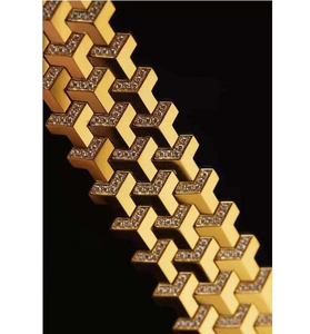 Pulsera de Plata de Ley 925 con Diamantes de Moissanita, Joyería de Lujo Unisex para Hombres y Mujeres, para Fiestas y Estilo Moderno - Product Image 4