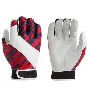 Custom Made Baseball Batting Gloves Leather Training XL Comfortable Breathable Quick-Dry Unique Design High Quality Reasonable - Product Image 2