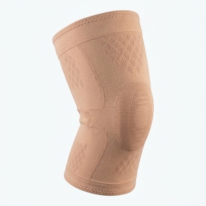 Genouillère de compression en Spandex et Nylon de haute qualité pour le baseball, le soutien de l'arthrite, la protection avancée, respirante et antidérapante - Product Image 4