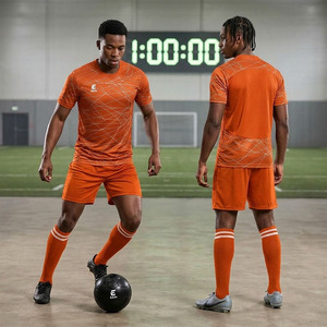 2025 New Design Custom Sublimated Soccer Jersey Kit Set Adult Football Uniform Shirt <b>Shorts</b> Socks Team Wear Training Sportswear - Product Image 3