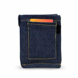 Foldable Pants Shaped Coin Purse <b>Card</b> <b>Holder</b> Fashionable Modern Gift Vintage Mini Jeans <b>Wallet</b> - Product Image 2