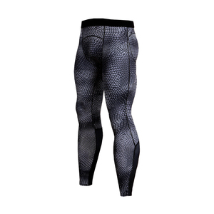 Top Quality Customizable Workout Tights <b>Men's</b> Elastic Waist Yoga Leggings <b>Base</b> <b>Layer</b> Workout Tights Leggings for Sale - Product Image 5