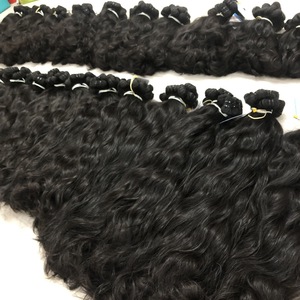 Super vente cheveux bruts cheveux ondulés naturels trame cheveux humains vietnamiens sans perte ni emmêlement - Product Image 6