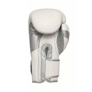 Premium Quality White Sparring Boxing Gloves Multi Layer Leather Professional Water Proof Fighting Gloves - Product Image 2