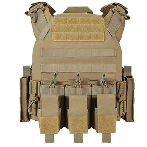 Chaleco Táctico Modular Ajustable para Exteriores con Sistema MOLLE, Múltiples Bolsillos y Tela de Camuflaje Resistente - Product Image 2