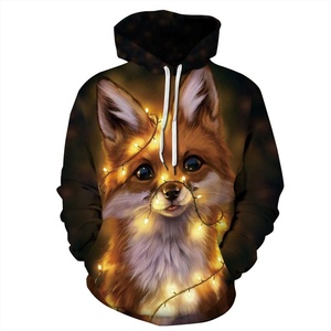 Sweat à capuche décontracté pour homme 2026 Brand Wolf, motif camouflage animal 3D sublimé, doublure polaire 100% coton, manches longues, hiver - Product Image 6