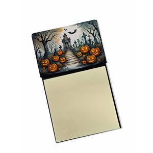 Marigold Spooky Halloween Sticky Note Holder Nuevo dispensador recargable Autoadhesivo Bloc de notas Accesorios de escritorio en blanco - Product Image 1