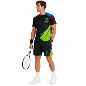 Tenue de tennis personnalisée pour homme, grande taille, respirante, avec logo, nouvelle collection, pour femme, anti-humidité, séchage rapide - Product Image 3