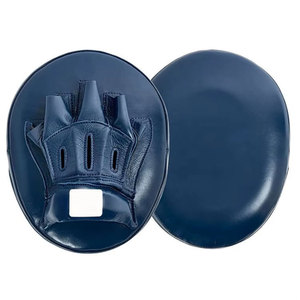 Almohadillas de Boxeo de Cuero Personalizadas al por Mayor, Profesionales, Ligeras, Transpirables, Ajustables, en Oferta en Línea - Product Image 1