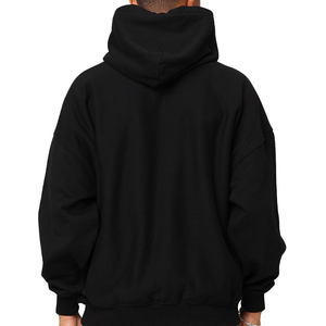 เสื้อฮู้ดดี้ผ้าฝ้ายฟลีซเฟรนช์เทอร์รี่ทรงโอเวอร์ไซส์สำหรับผู้ชาย น้ำหนัก 500 กรัม ทรงครอปบ็อกซี่ฟิต เหมาะสำหรับฤดูใบไม้ร่วง - Product Image 3